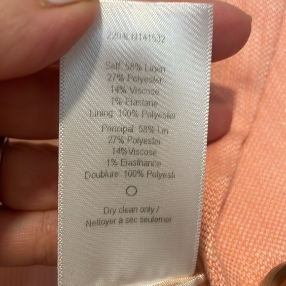 Veronica Beard size 2 Dickey comparable Linen jacket - Picture 4 of 9